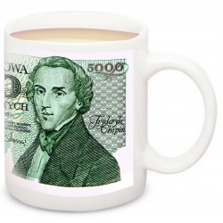Banknot PRL 5000 zł F.Chopin