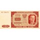 Kubek z banknotem 100 zł głęboki prl NBP 1948 r W obiegu w latach 1948 – 1977