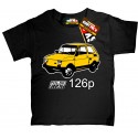 Fiat Polski 126p Maluch koszulka z nadrukiem dla dziecka