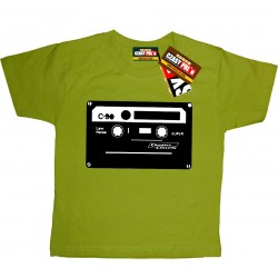 Kaseta Magnetofoniczna koszulka dla dzieciaka